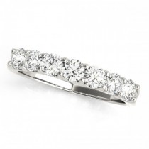 Seven Stone EcoStar Diamond  Wedding Band  1/3 CT. Total Weight