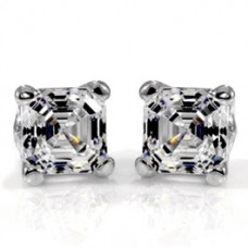 Asscher Cut Earrings